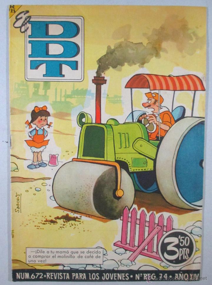 Tebeos: DDT , BRUGUERA , N&ordm; 672 , DDT49 - Foto 1