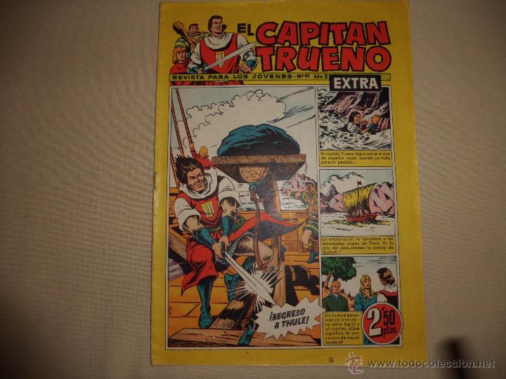 Tebeos: CAPITAN TRUENO EXTRA N&ordm; 41 BRUGUERA - Foto 1