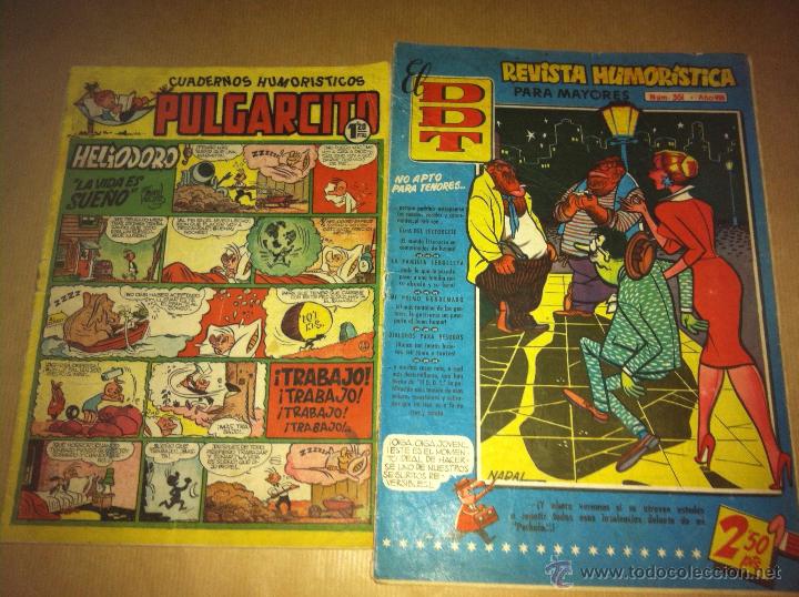 Tebeos: pulgarcito y ddt - Foto 1
