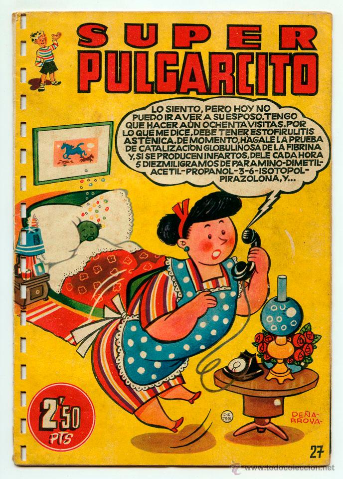Tebeos: SUPER PULGARCITO - Nº 27 - ED. BRUGUERA - 1951