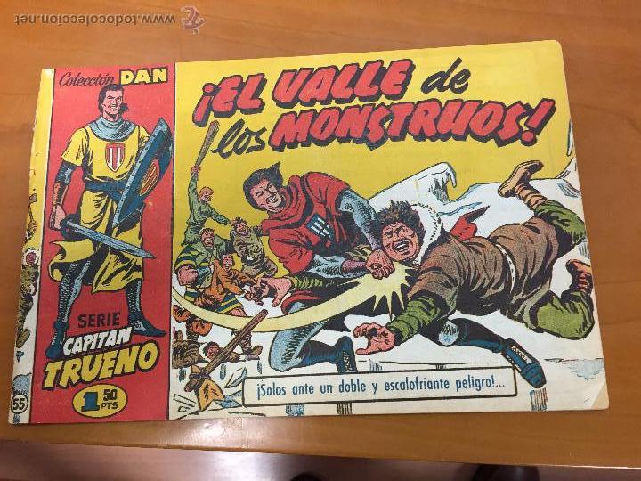Tebeos: CAPITAN TRUENO N&ordm; 55 ORIGINAL - Foto 1