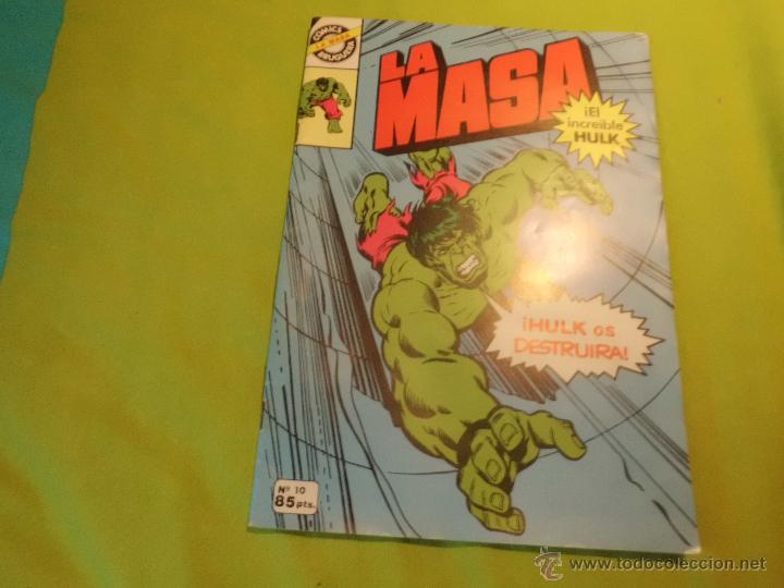 Tebeos: LA MASA N&ordm; 10 COMICS BRUGUERA - Foto 1