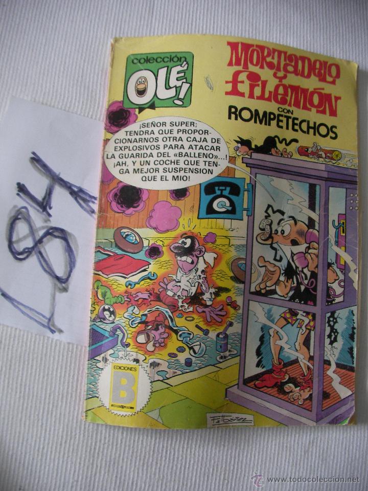 Tebeos: COMIC - OLE! - MORTADELO Y FILEMON - ENVIO GRATIS A ESPA&Ntilde;A - Foto 1