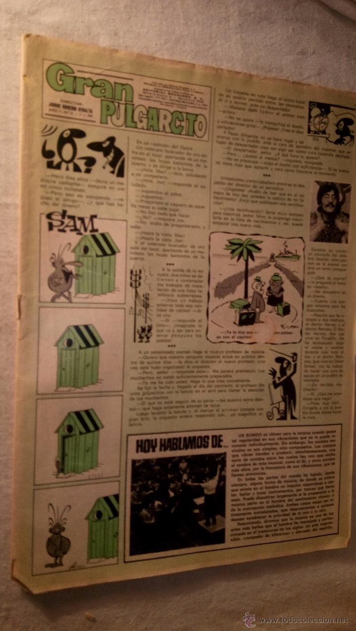 Tebeos: Antiguo C&oacute;mic Revista juvenil GRAN PULGARCITO n&ordm; 4 a&ntilde;os 70