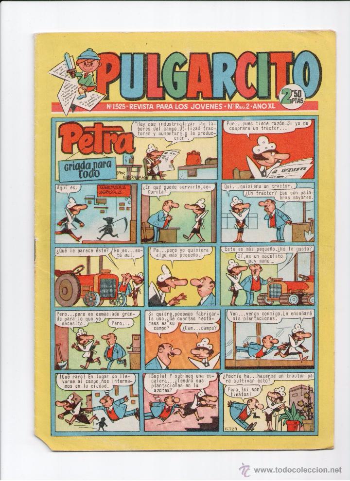 Tebeos: PULGARCITO - N&ordm; 1525 - Foto 1