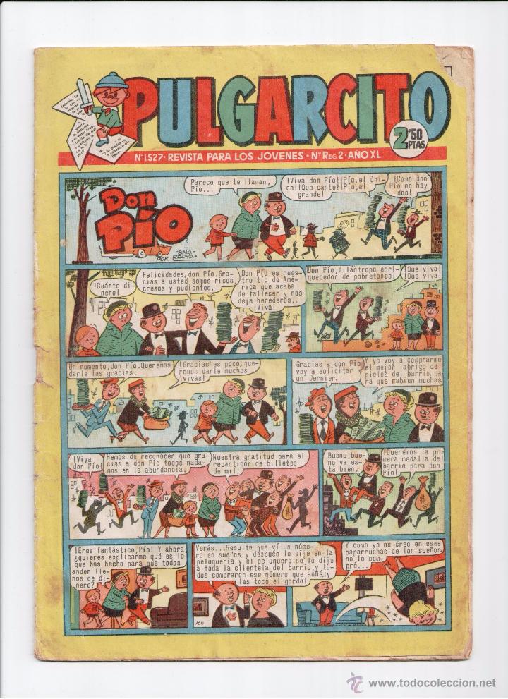 Tebeos: PULGARCITO - N&ordm; 1527 - Foto 1