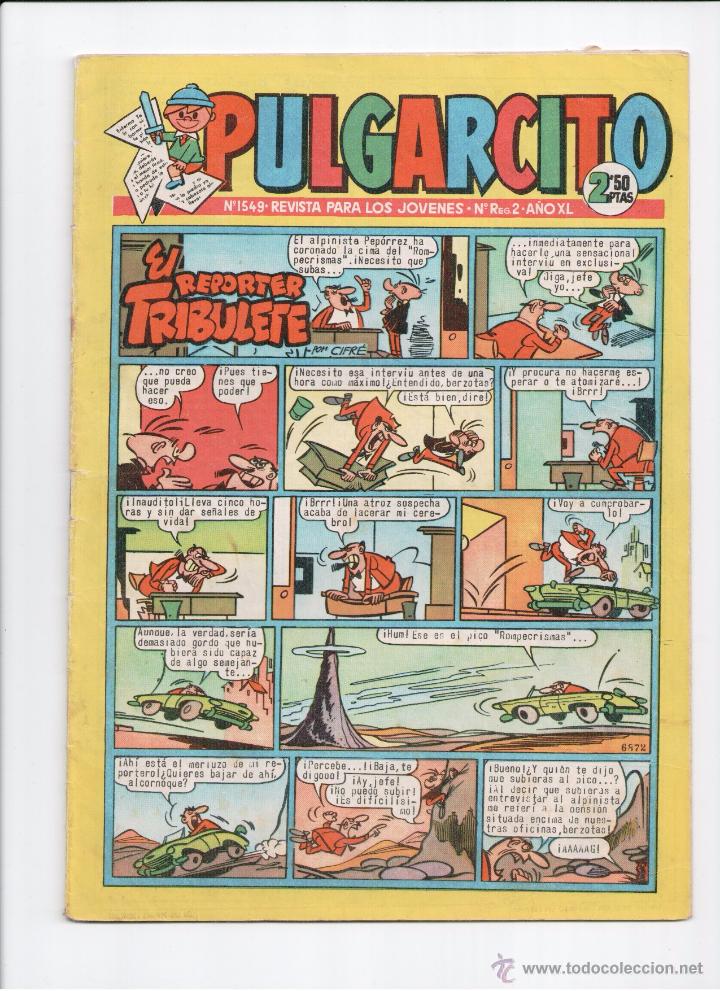Tebeos: PULGARCITO - N&ordm; 1549 - Foto 1