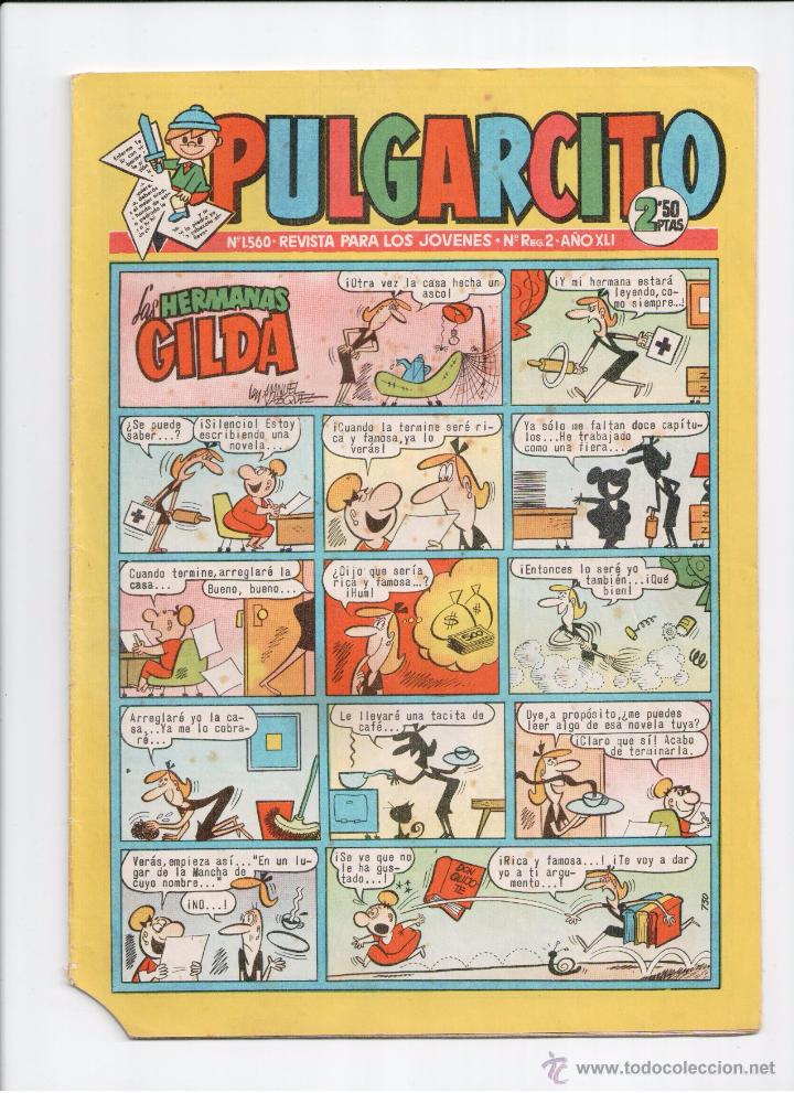 Tebeos: PULGARCITO - N&ordm; 1560 - Foto 1