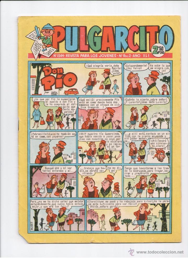 Tebeos: PULGARCITO - N&ordm; 1564 - Foto 1