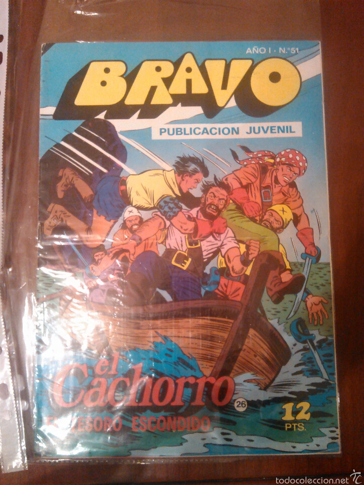 Tebeos: Comic Bravo ,El cachorro.El tesoro escondido. - Foto 1