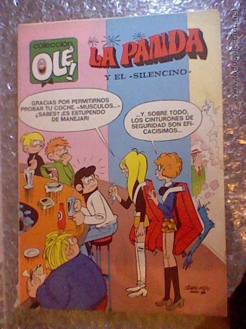 Tebeos: la PANDILLA y el silencio Ole n&ordm; 40 lomo 1&ordf; Ed 1971 MUY DIFICIL COMPLETO