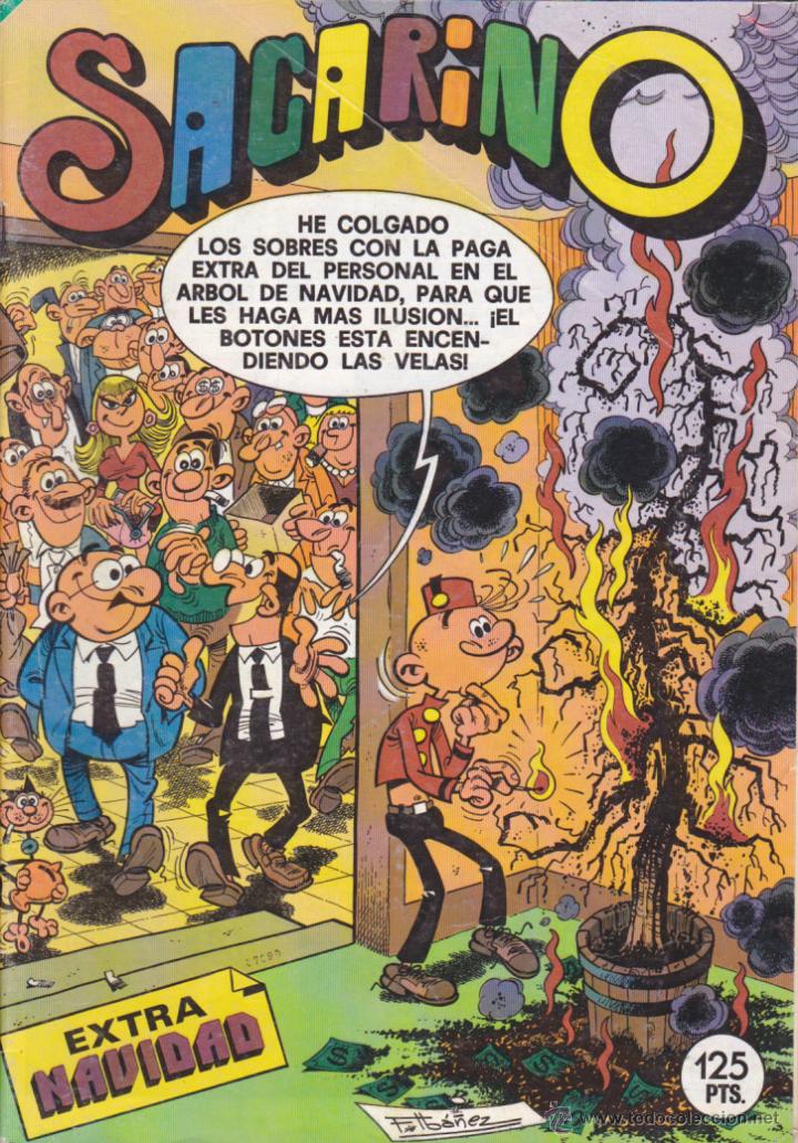 Tebeos: COMIC SACARINO EXTRA NAVIDAD 1984 - Foto 1