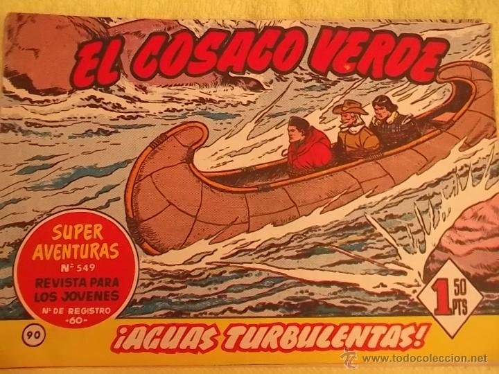 Tebeos: EL COSACO VERDE 1962 N&ordm; 90 - Foto 1