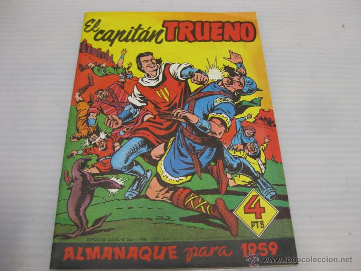Tebeos: Capitan Trueno Almanaque 1958 - Foto 1