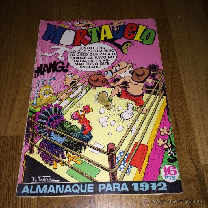 Tebeos: MORTADELO ALMANAQUE 1972 16 PTS. B.E. DIFICIL - Foto 1