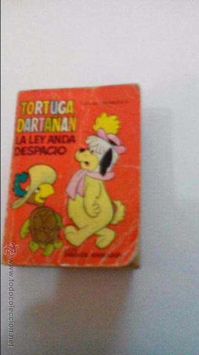 Tebeos: TORTUGA DARTA&Ntilde;AN - LA LEY ANDA DESPACIO - n&ordm; 51-mini infancia - 1969
