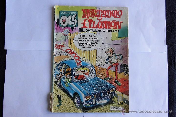 Tebeos: Mortadelo Y Filem&oacute;n. Contrabando a trompazos. Libro - Foto 1