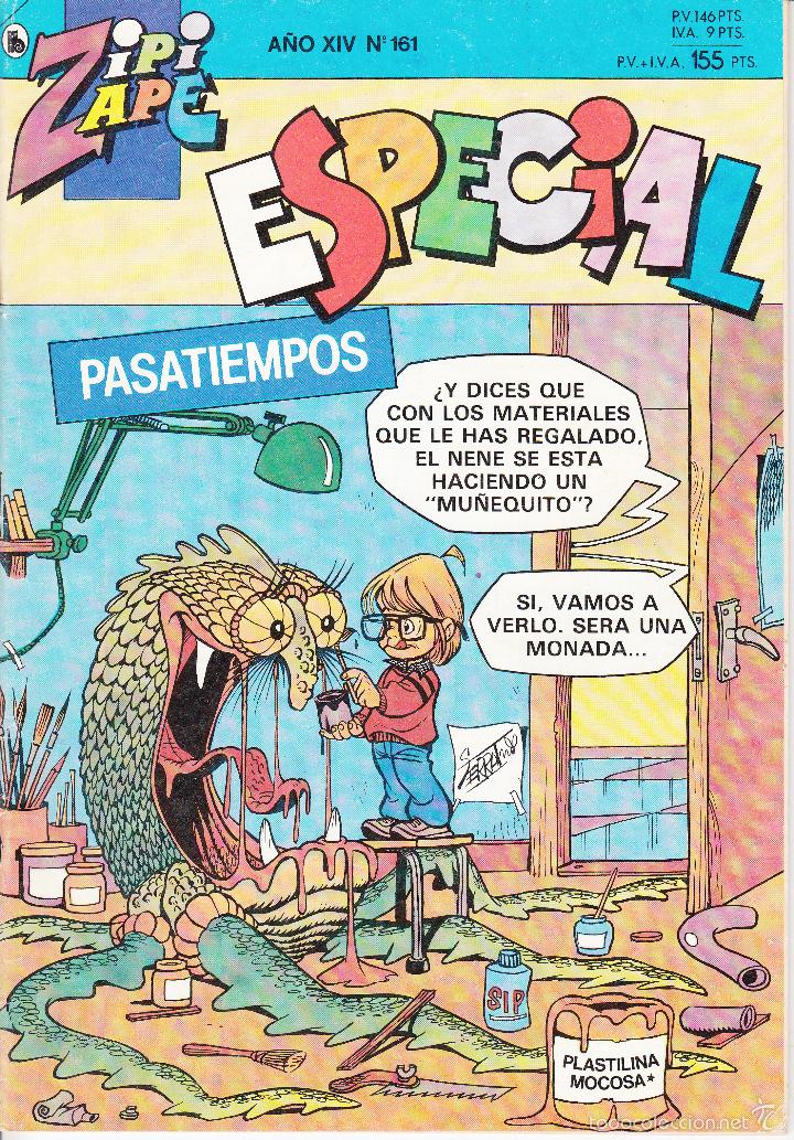 Tebeos: ZIPI ZAPE. ESPECIAL PASATIEMPOS. - Foto 1