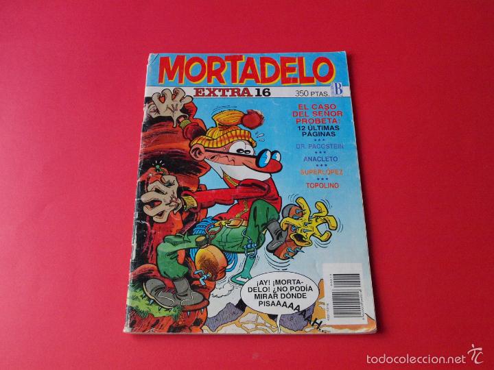 Tebeos: mortadelo extra N&ordm; 16 - 350 PTAS. - ediciones b - 1991 - Foto 1