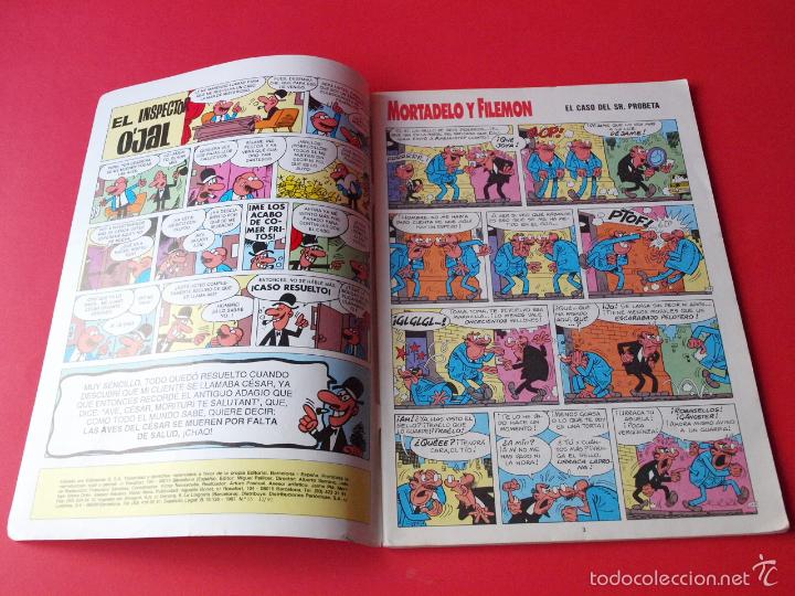 Tebeos: mortadelo extra N&ordm; 16 - 350 PTAS. - ediciones b - 1991 - Foto 2