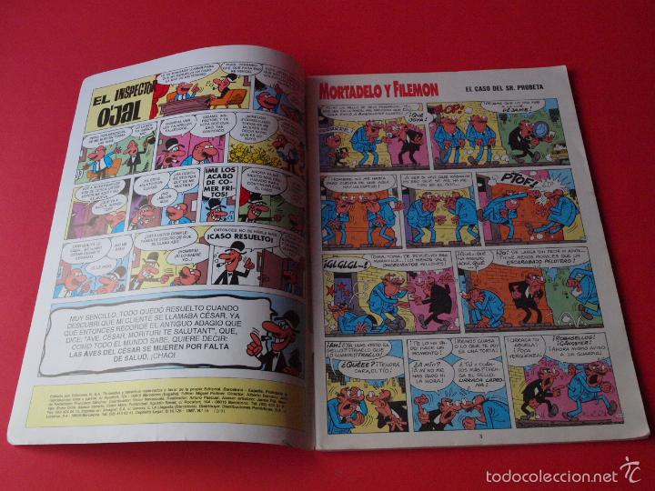 Tebeos: mortadelo extra N&ordm; 16 - 350 PTAS. - ediciones b - 1991 - Foto 3