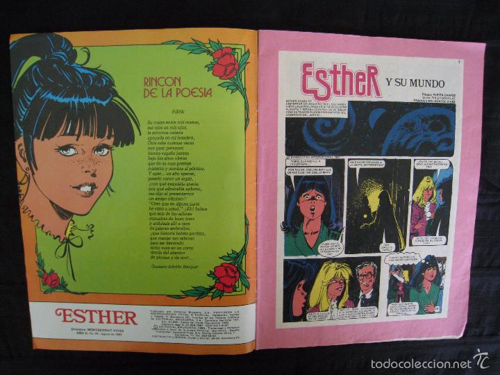 Tebeos: ESTHER - N&ordm; 45 - BRUGUERA. - Foto 3