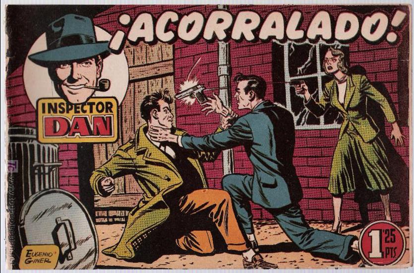 Tebeos: Inspector Dan n&ordm; 27. Bruguera 1951. - Foto 1
