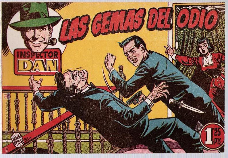Tebeos: Inspector Dan n&ordm; 39. Bruguera 1951. - Foto 1