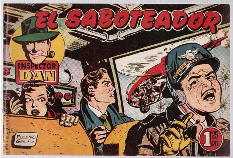 Tebeos: Inspector Dan n&ordm; 32. Bruguera 1951. - Foto 1