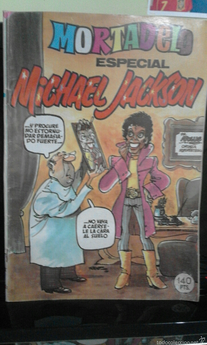 Tebeos: Mortadelo especial Michael Jackson - Foto 1