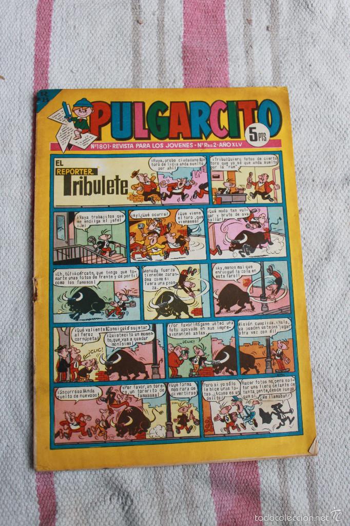Tebeos: PULGARCITO N&ordm; 1801 - Foto 1