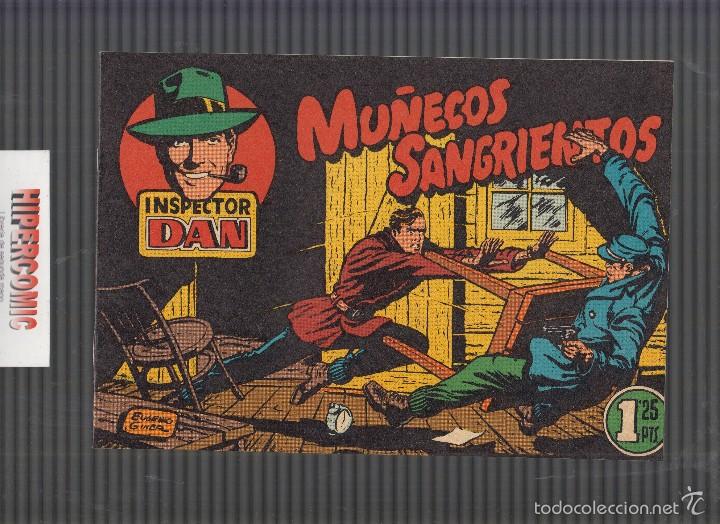 Tebeos: INSPECTOR DAN N&ordm; 1 , FACSIMIL MU&Ntilde;ECOS SANGRIENTOS - Foto 1