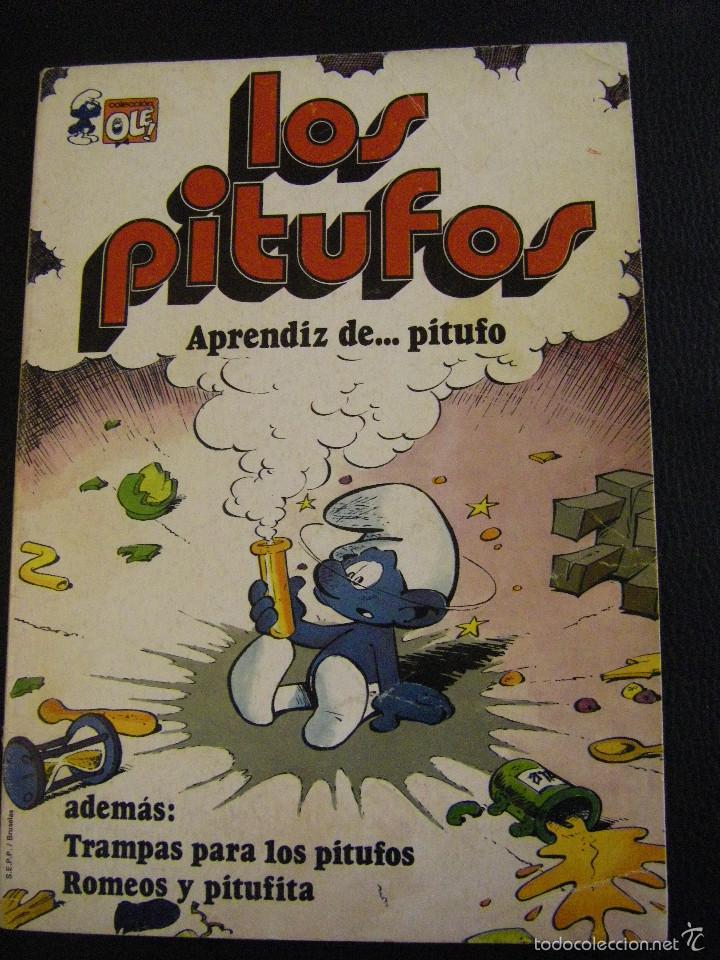 Tebeos: Aprendiz de pitufo. Ol&eacute;. 1&ordf; ed 1980 - Foto 1