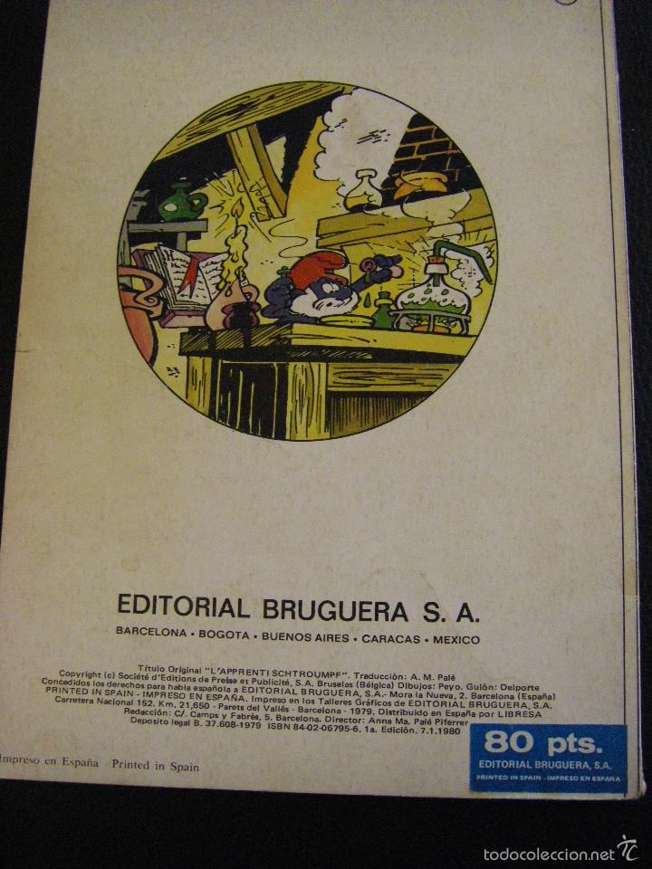 Tebeos: Aprendiz de pitufo. Ol&eacute;. 1&ordf; ed 1980 - Foto 2