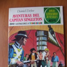 Tebeos: JOYAS LITERARIAS JUVENILES Nº 10 AVENTURAS DEL CAPITAN SINGLETON 1ª EDICION 1970