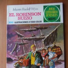 Tebeos: JOYAS LITERARIAS JUVENILES Nº 23 EL ROBINSON SUIZO1ª EDICION 1971