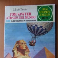 Tebeos: JOYAS LITERARIAS JUVENILES Nº 24 TOM SAWYER A TRAVES DEL MUNDO1ª EDICION 1971