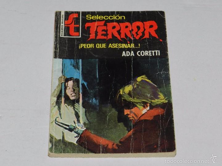 Tebeos: (MCAJA) SERIE TERROR NUM 227 , BOLSILIBROS BRUGUERA , SE&Ntilde;ALES DE USO