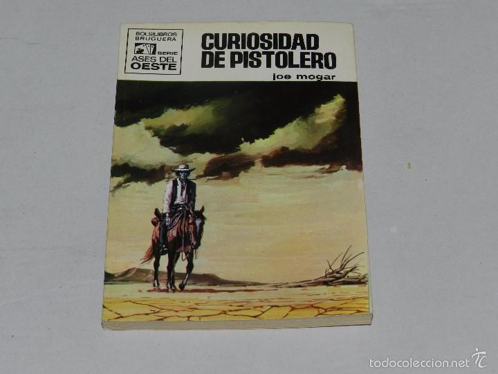 Tebeos: (MCAJA) SERIE ASES DEL OESTE NUM 619 , BOLSILIBROS BRUGUERA , SE&Ntilde;ALES DE USO