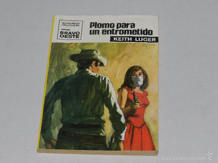 Tebeos: (MCAJA) SERIE BRAVO OESTE  NUM 514, BOLSILIBROS BRUGUERA , SE&Ntilde;ALES DE USO