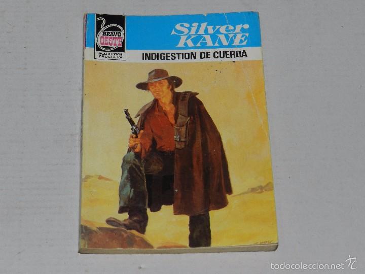 Tebeos: (MCAJA) SERIE BRAVO OESTE  NUM 1054 , BOLSILIBROS BRUGUERA ,SE&Ntilde;ALES DE USO