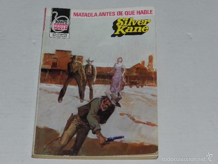 Tebeos: (MCAJA) SERIE BRAVO OESTE  NUM 1118 , BOLSILIBROS BRUGUERA , SE&Ntilde;ALES DE USO