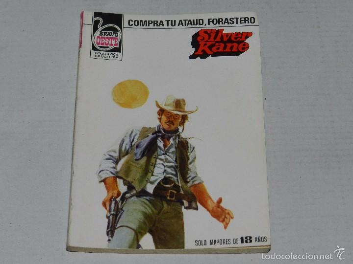 Tebeos: (MCAJA) SERIE BRAVO OESTE  NUM 1120 , BOLSILIBROS BRUGUERA , SE&Ntilde;ALES DE USO