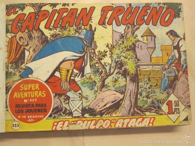 Tebeos: Tomo con 53 comics de El Capit&aacute;n Trueno, 1961 - Foto 2