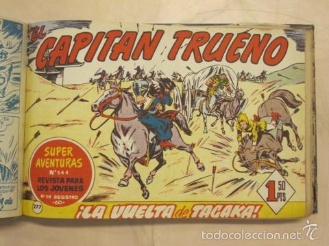 Tebeos: Tomo con 53 comics de El Capit&aacute;n Trueno, 1961 - Foto 3
