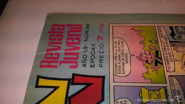 Tebeos: LA100 COMIC TEBEO ORIGINAL DIN DAN N&ordm; 242 - Foto 2