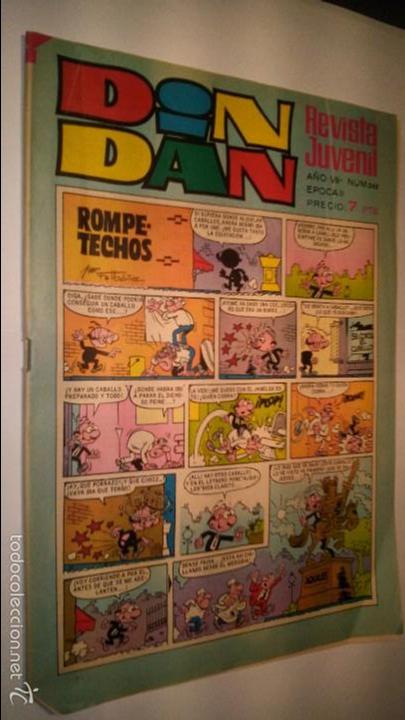 Tebeos: LA100 COMIC TEBEO ORIGINAL DIN DAN N&ordm; 242 - Foto 1