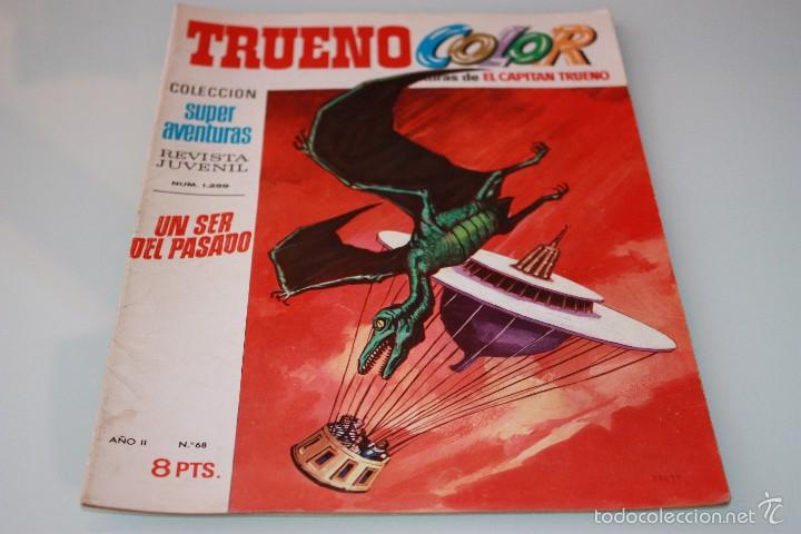 Tebeos: Trueno Color N&ordm; 68 A&ntilde;o 1970 Un Ser Del Pasado Editorial Bruguera