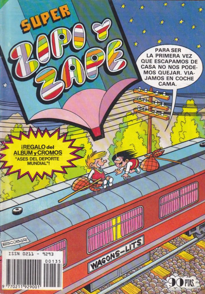 Tebeos: COMIC COLECCION SUPER ZIPI Y ZAPE N&ordm; 135 - Foto 1