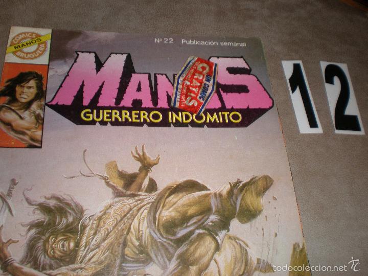 Tebeos: MANOS,GUERRERO INDOMITO,EL MONSTRUO DEL LAGO - Foto 1
